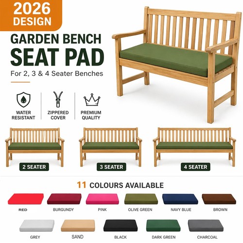 Garden bench seat pad - bench, |
