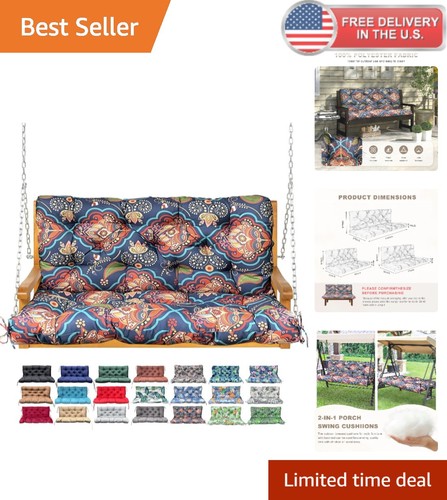 Thickened porch swing cushion - thickened,