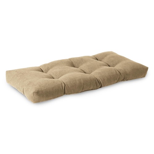 Tufted bench cushion patio - cushion,