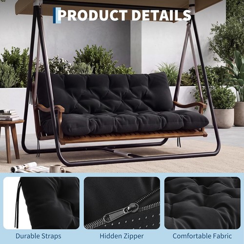 60x40in swing seat cushion - swing,