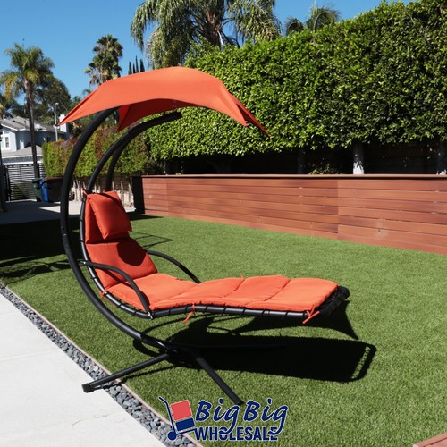 Patio hanging chaise swing - patio,