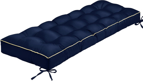 Outdoor bench cushion tufted - bench, cushion,