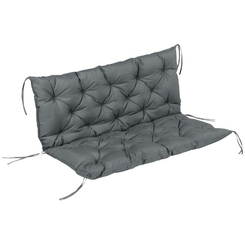 Outsunny garden bench cushion - bench,