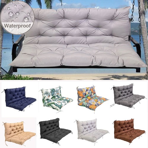Outdoor garden bench - bench, cushion